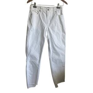 Abercrombie & Fitch Women Jeans 26 White Skinny Leg Beachy Neutral‎ Denim Vacay